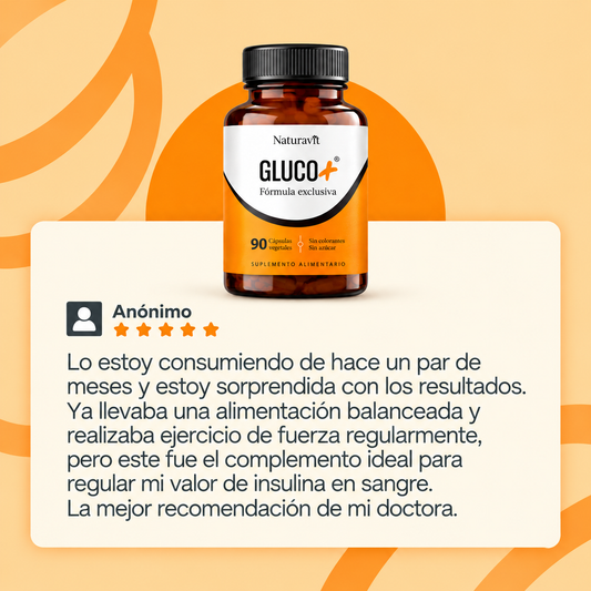 GLUCO+  Picolinato cromo y vitaminas