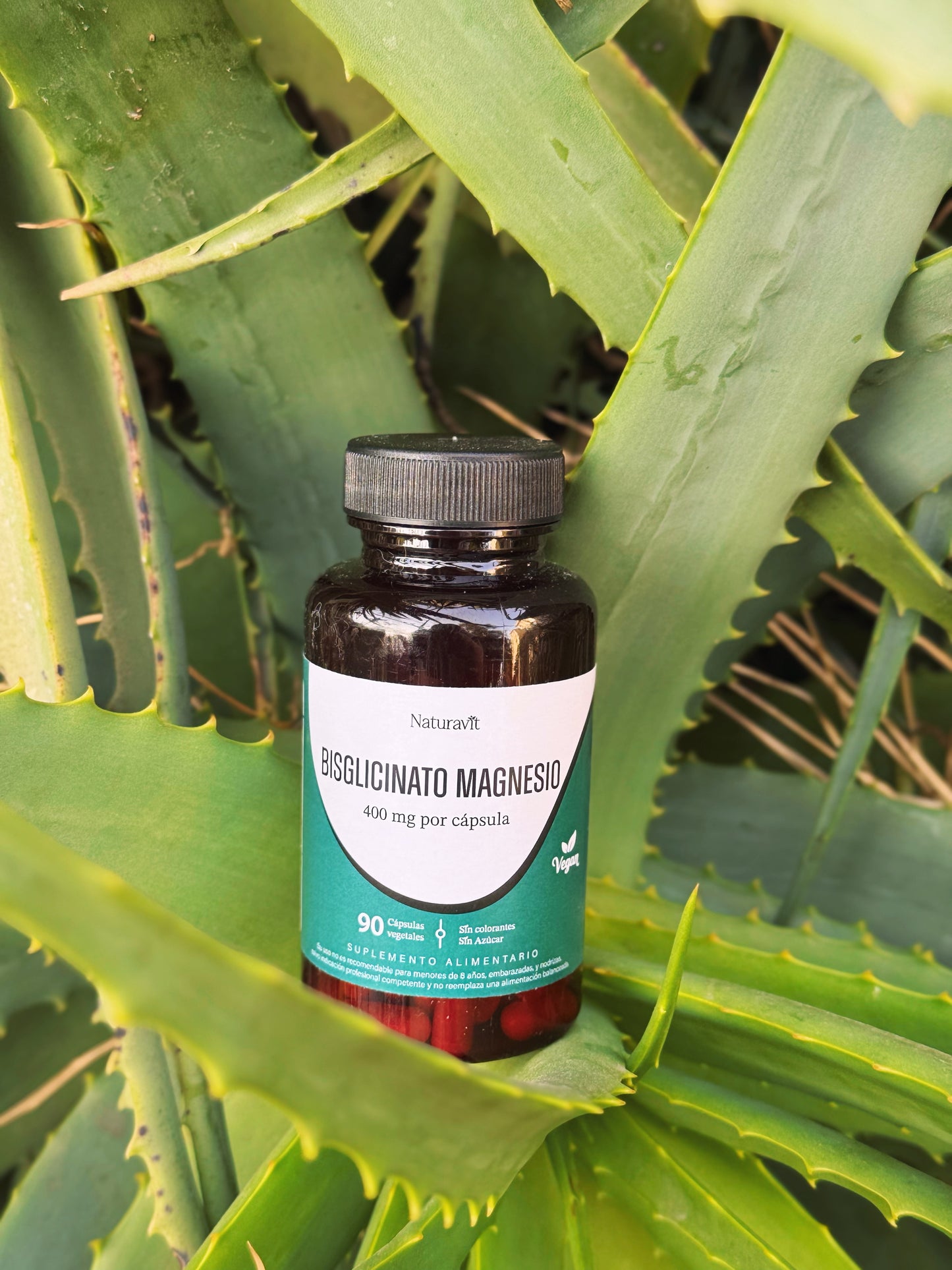 Bisglicinato de magnesio 400 mg