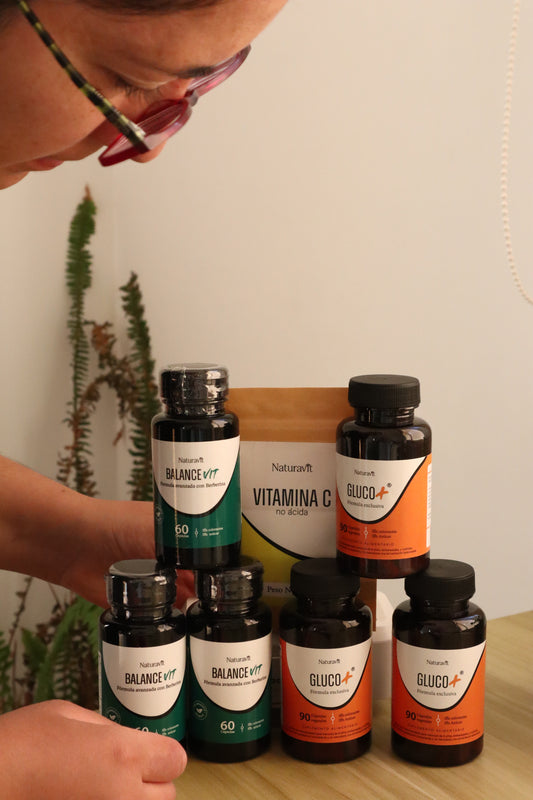 Pack Metabólico 3 meses. Regalo 1 Vitamina C polvo. Despacho gratis