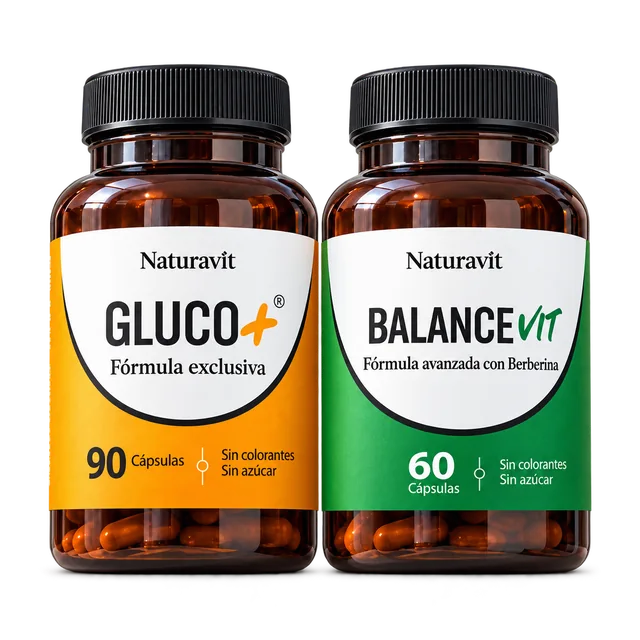 Pack Metabólico Naturavit: Gluco+ y Balancevit