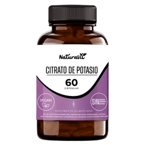 CITRATO POTASIO 500 mg 60 cápsulas vegetales