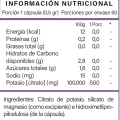 CITRATO POTASIO 500 mg 60 cápsulas vegetales - Imagen 2